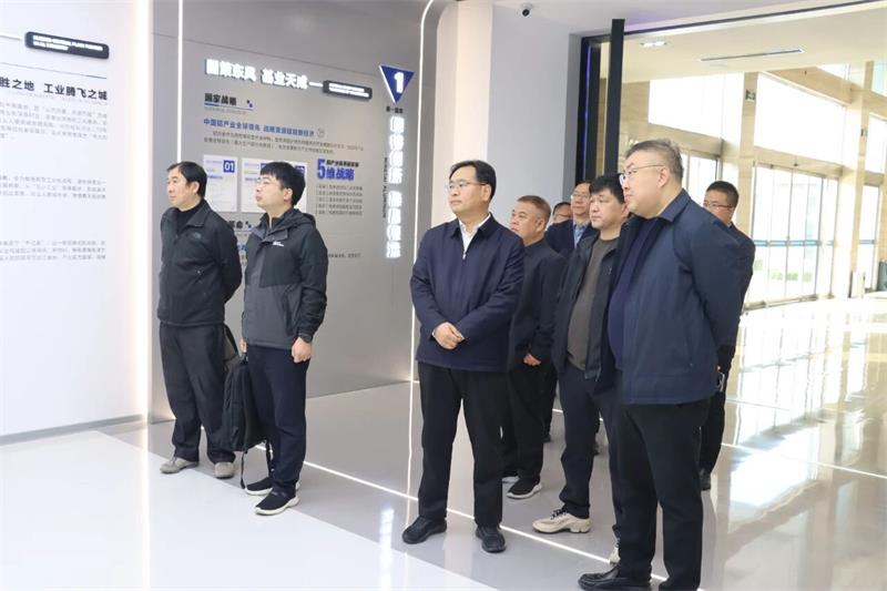 鞏義市委副書記、市長郭程明到明泰鋁業(yè)調研數(shù)智化建設工作